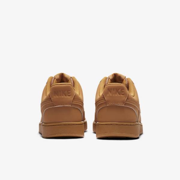 Brown Nike Court Vision Low Men's Sneakers | NK592SNL