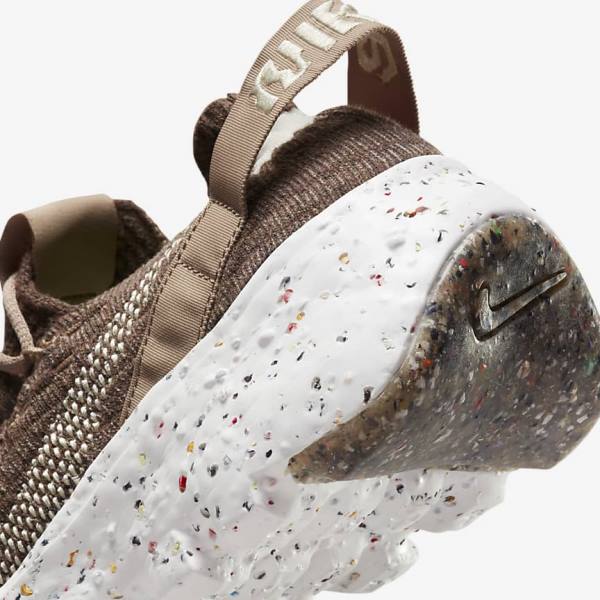 Brown / White Nike Space Hippie 04 Women's Sneakers | NK620KQP