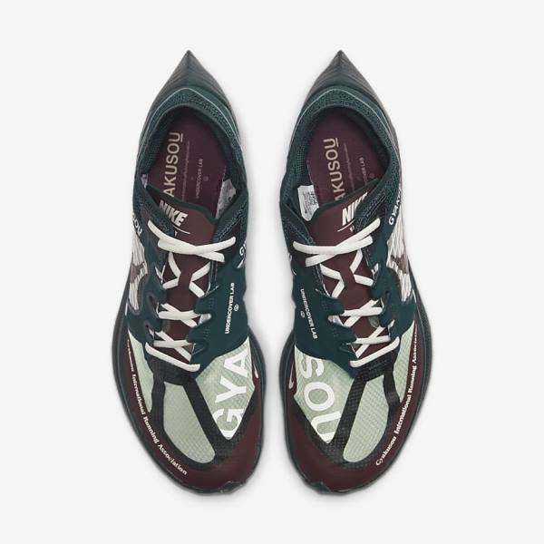 Burgundy Nike ZoomX Vaporfly Next% x Gyakusou Men's Sneakers | NK058XDI