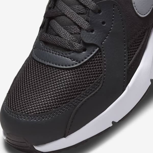 Dark Grey / Black / Grey Nike Air Max Excee Older Kids' Sneakers | NK072PIG