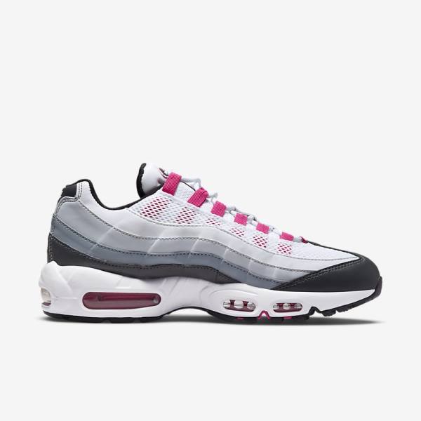 Dark Grey / Grey / White Nike Air Max 95 Women's Sneakers | NK942TDU