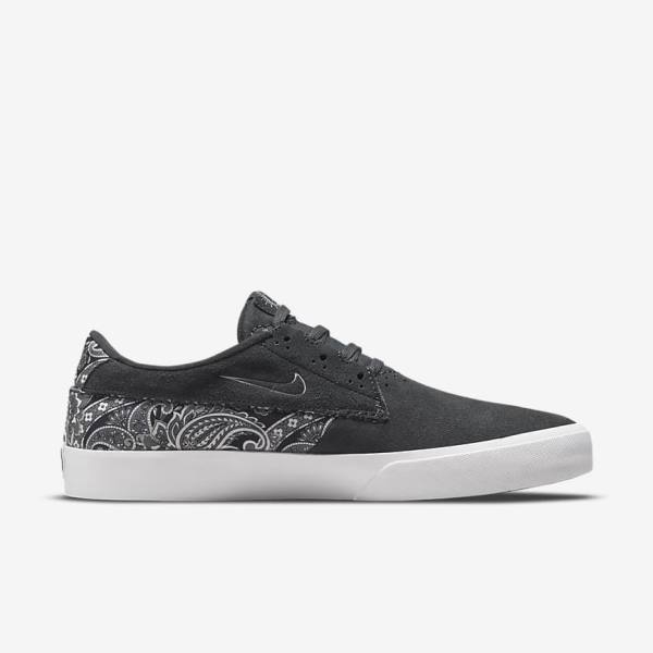 Dark Grey / White / Black / Grey Nike SB Shane Premium Women's Skate Shoes | NK910KJO