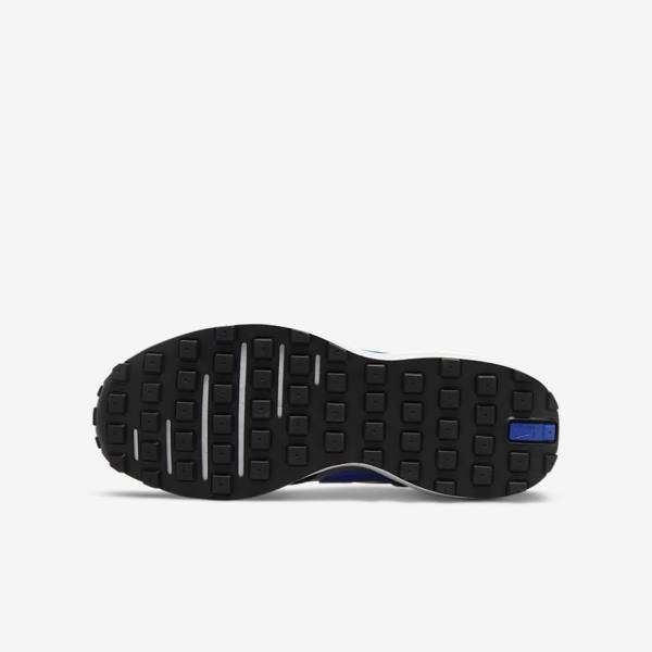 Dark Obsidian / Black / Royal Nike Waffle One Older Kids' Sneakers | NK984ZCJ