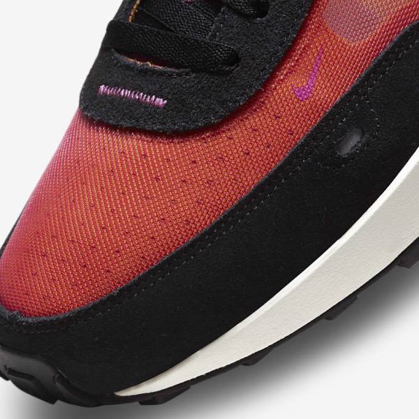 Fuchsia / Black / Gold Nike Waffle One Men's Sneakers | NK762DSW