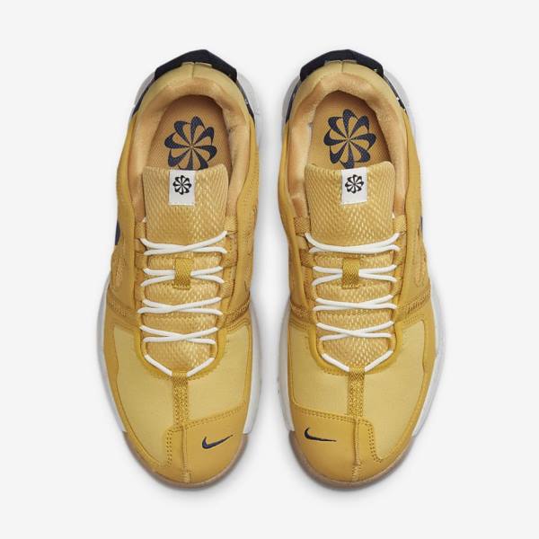 Gold / Navy Nike Free Terra Vista Men's Sneakers | NK216XDR