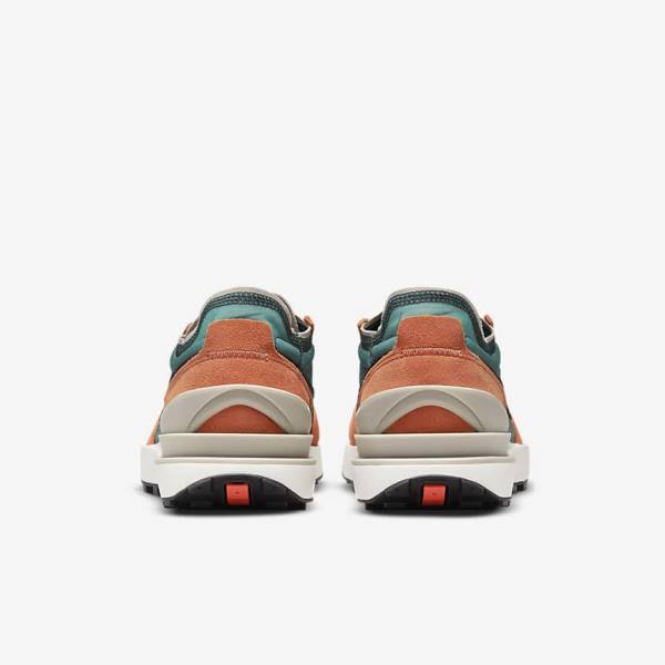 Green / Red / Orange / Black Nike Waffle One SE Men's Sneakers | NK478BUK