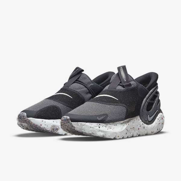 Grey / Black / Grey Nike Glide FlyEase Men's Sneakers | NK732WFN