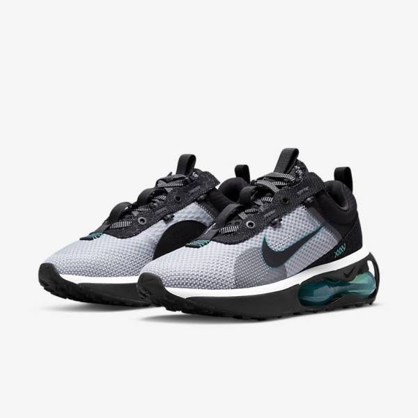 Grey / Black / White Nike Air Max 2021 SE Men's Sneakers | NK489MBZ