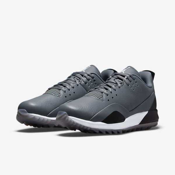 Grey / Black / White Nike Jordan ADG 3 Men's Jordan Shoes | NK561VPC