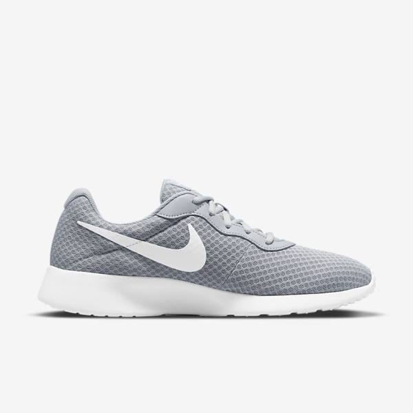 Grey / Black / White Nike Tanjun Men's Sneakers | NK921YBA