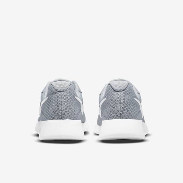 Grey / Black / White Nike Tanjun Men's Sneakers | NK921YBA