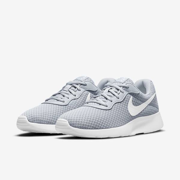 Grey / Black / White Nike Tanjun Women's Sneakers | NK610QTV