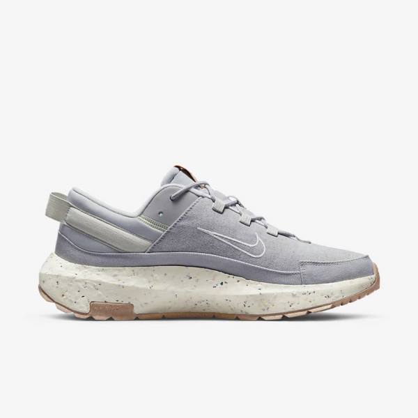 Grey / Brown Nike Crater Remixa Men's Sneakers | NK984FMS