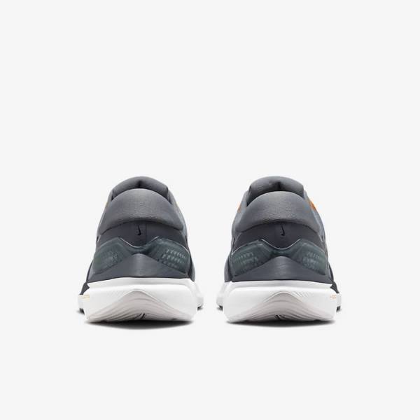 Grey / Dark Grey / Black Nike Air Zoom Vomero 16 Road Men's Running Shoes | NK792GQR