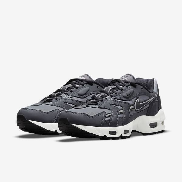 Grey / Dark Grey / White / Black Nike Air Max 96 II Men's Sneakers | NK167IND