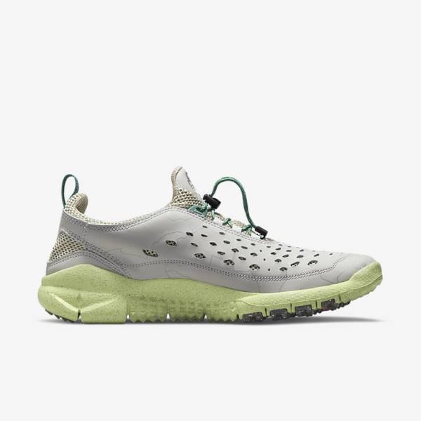 Grey / Light Beige / Grey Nike Free Run Trail Men's Sneakers | NK045WAP