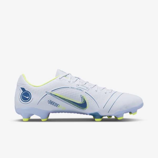 Grey / Light Blue / Blue Nike Mercurial Vapor 14 Academy MG Multi-Ground Women's Football Shoes | NK586FGK