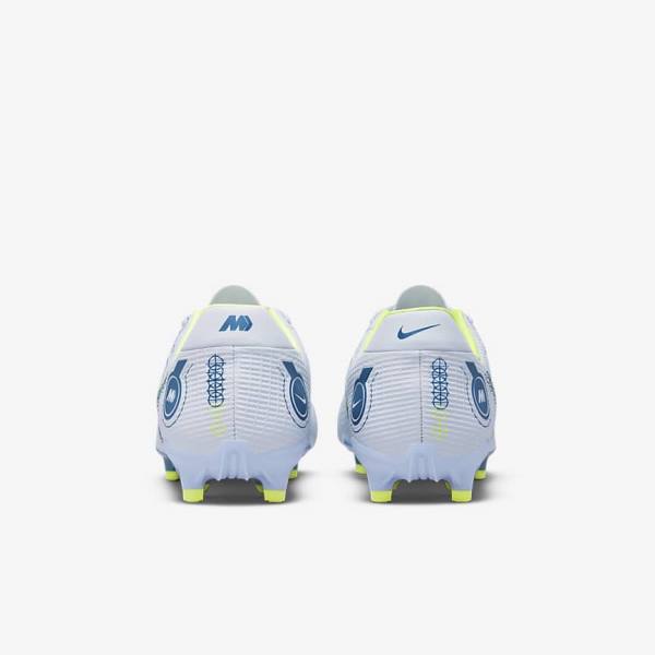 Grey / Light Blue / Blue Nike Mercurial Vapor 14 Academy MG Multi-Ground Women's Football Shoes | NK586FGK