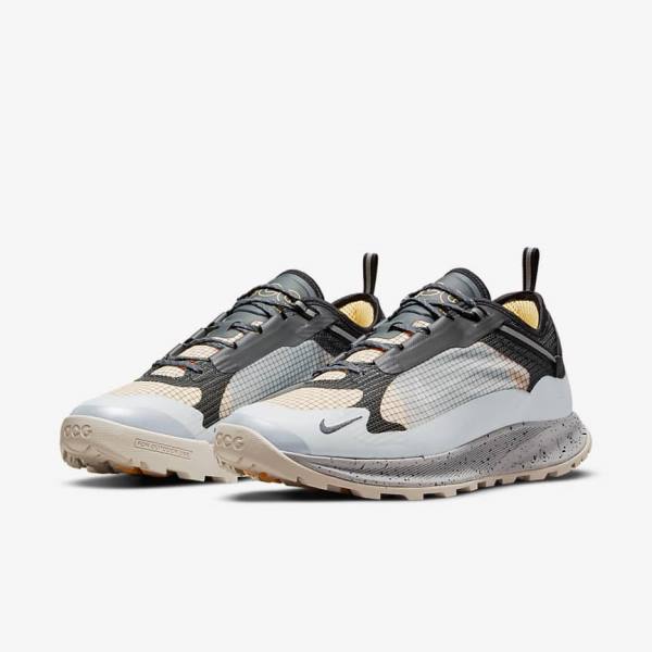 Grey / Metal Silver Nike ACG Air Nasu 2 Men's Sneakers | NK132QTN