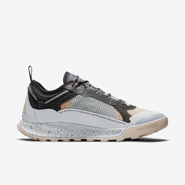 Grey / Metal Silver Nike ACG Air Nasu 2 Women's Sneakers | NK140PRJ