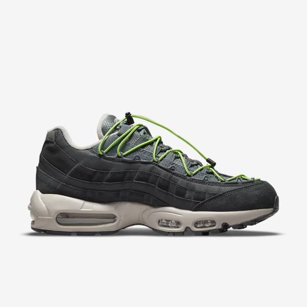 Grey Nike Air Max 95 Men's Sneakers | NK120BUO