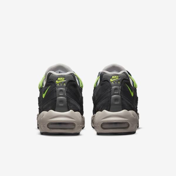 Grey Nike Air Max 95 Men's Sneakers | NK120BUO