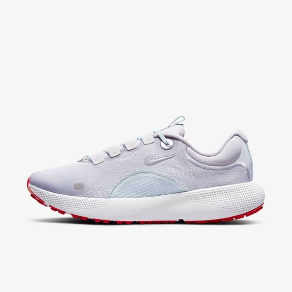 Grey Nike React Escape Run Road Women\'s Running Shoes | NK641GCA