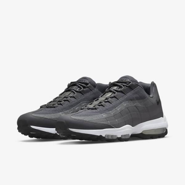 Grey / White / Black Nike Air Max 95 UL Men's Sneakers | NK408TNJ