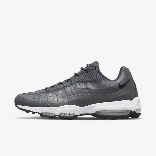 Grey / White / Black Nike Air Max 95 UL Men\'s Sneakers | NK408TNJ