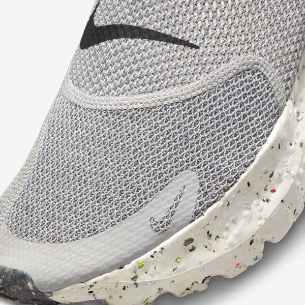 Grey / White / Black Nike Glide FlyEase Men's Sneakers | NK208IKG