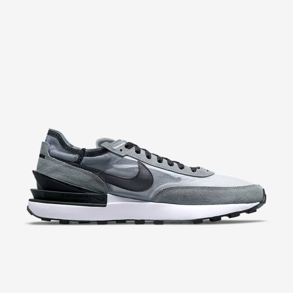 Grey / White / Grey / Black Nike Waffle One SE Men's Sneakers | NK896HEP