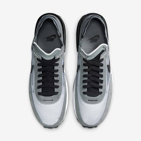 Grey / White / Grey / Black Nike Waffle One SE Men's Sneakers | NK896HEP