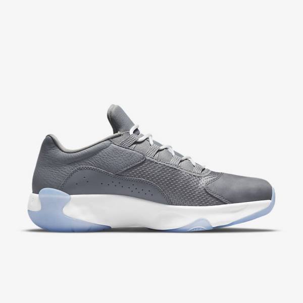 Grey / White Nike Air Jordan 11 CMFT Low Men's Jordan Shoes | NK162RAN