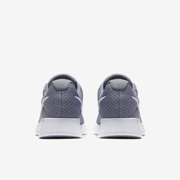 Grey / White Nike Tanjun Men's Sneakers | NK591WFX