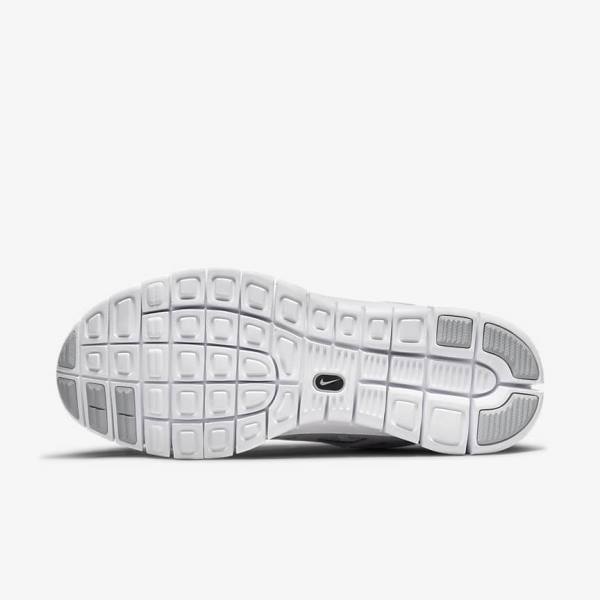 Grey / White / Platinum Nike Free Run 2 Men's Sneakers | NK148SEA