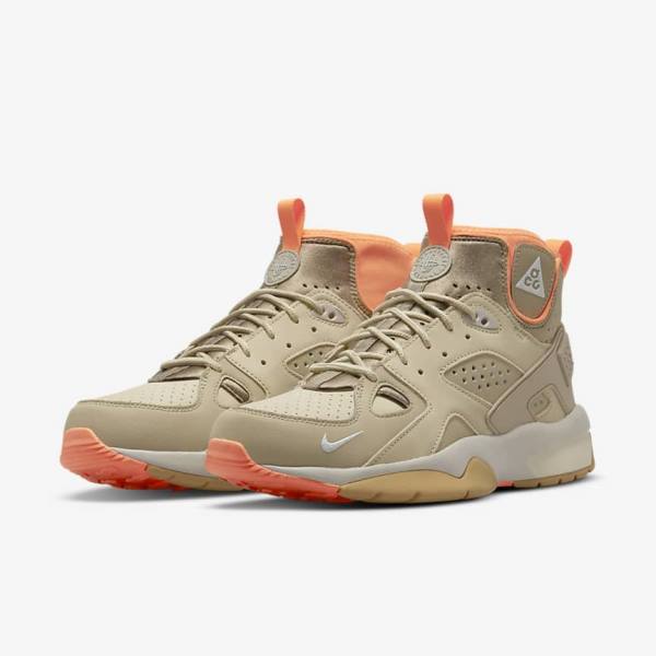 Khaki / Silver Nike ACG Air Mowabb Men's Sneakers | NK341WBR