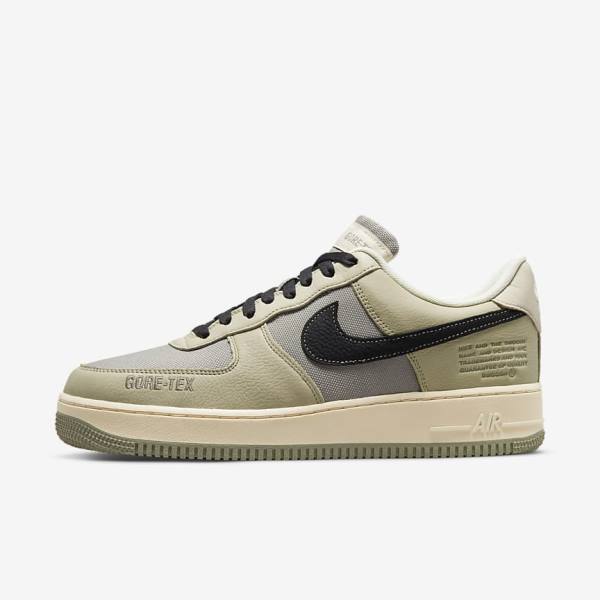 Khaki / White / Black Nike Air Force 1 GTX Men\'s Sneakers | NK108DGY