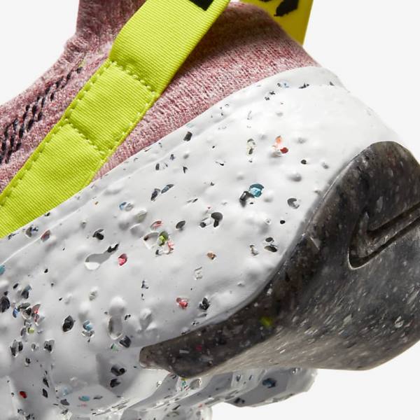 Lemon / Light Pink / Black Nike Space Hippie 04 Women's Sneakers | NK024BHV