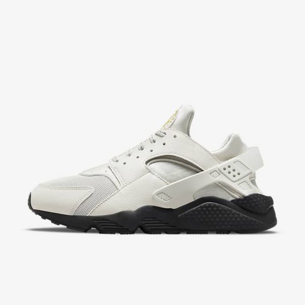 Light Beige / Black / Silver / Gold Nike Air Huarache Men\'s Sneakers | NK516JAE