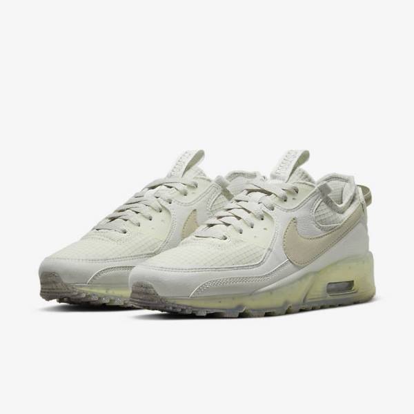 Light Beige Nike Air Max Terrascape 90 Women's Sneakers | NK729ZIS