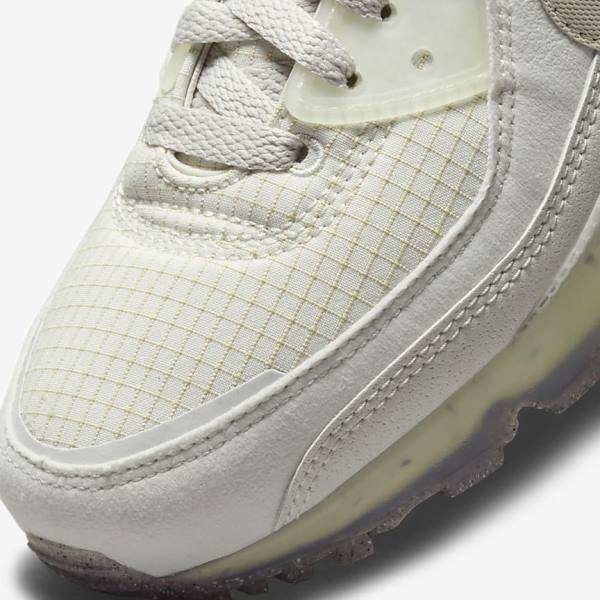 Light Beige Nike Air Max Terrascape 90 Women's Sneakers | NK729ZIS