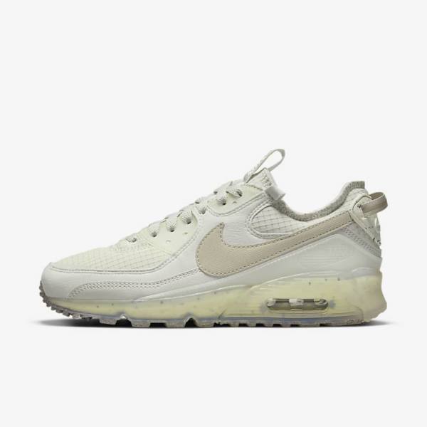 Light Beige Nike Air Max Terrascape 90 Women\'s Sneakers | NK729ZIS