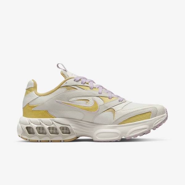 Light Beige Nike Zoom Air Fire Women's Sneakers | NK306NWC