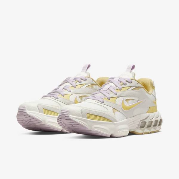 Light Beige Nike Zoom Air Fire Women's Sneakers | NK306NWC