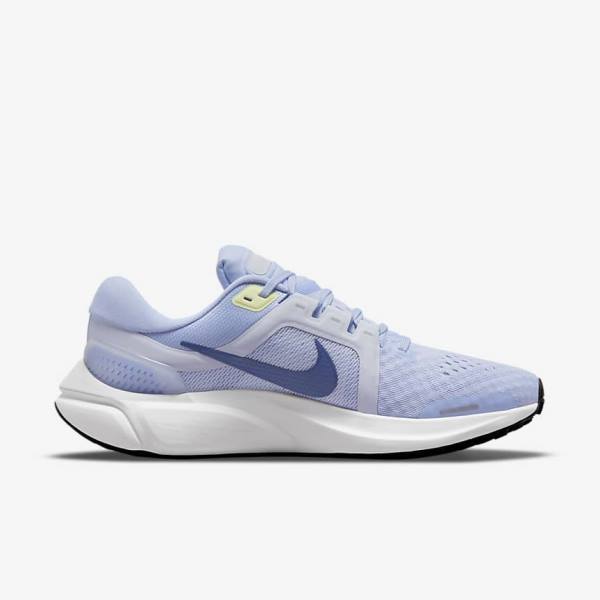 Light Blue / Grey / White / Navy Nike Air Zoom Vomero 16 Road Women's Running Shoes | NK701EOK