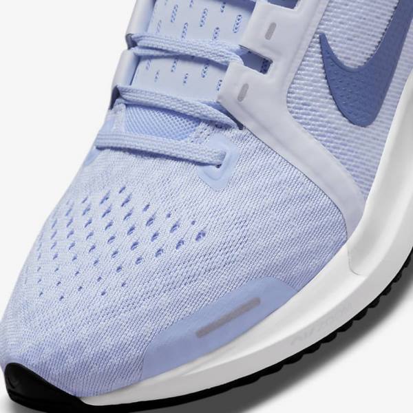 Light Blue / Grey / White / Navy Nike Air Zoom Vomero 16 Road Women's Running Shoes | NK701EOK