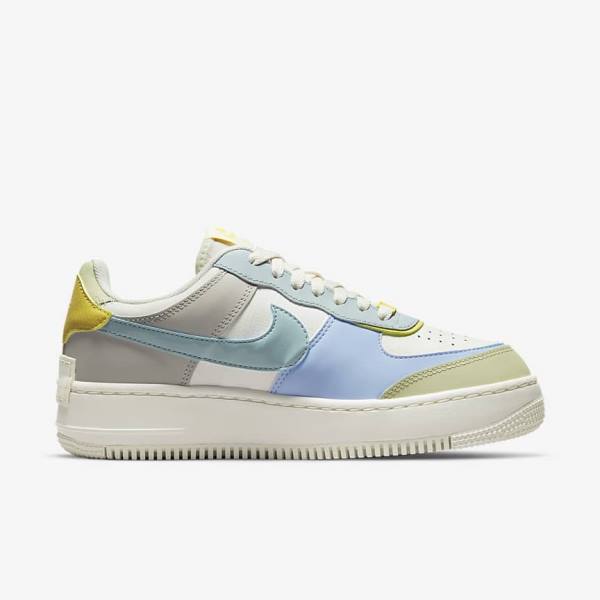 Light Blue / Olive Nike AF-1 Shadow Women's Sneakers | NK027HLM