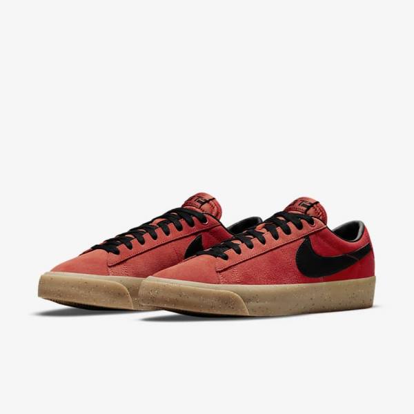 Light Brown / Black Nike SB Zoom Blazer Low Pro GT Men's Skate Shoes | NK825NKW