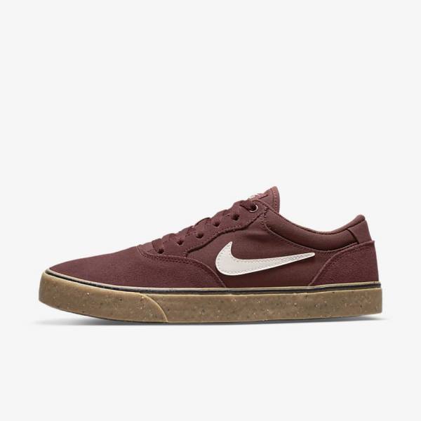 Light Brown Nike SB Chron 2 Men\'s Skate Shoes | NK516OSX