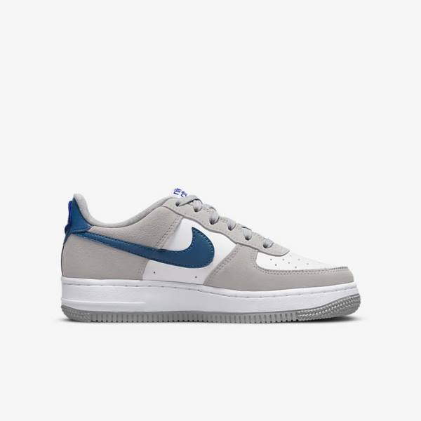 Light Grey / White / Light Grey Nike Air Force 1 LV8 Older Kids' Sneakers | NK847BGI